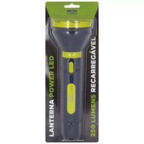 Lanterna Power Led 250 Lumens Recarregável - Mor