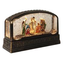 Lanterna Presepio Musical 14x15cm - Yangzi