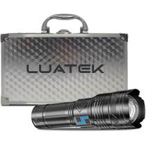 Lanterna Profissional Ultra Potente Praticidade com Alça de Apoio + Maleta para Transporte - Luatek