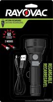 Lanterna rayovac recarregavel usb mini 60 lumens