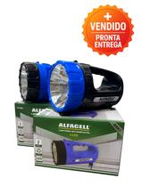 Lanterna Recarregável 1 LED Portátil Alta Potência Iluminação Forte Uso Noturno E Emergência