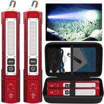 Lanterna recarregável Banral High Lumens 8 modos (pacote com 2) Lanterna recarregável Banral High Lumens 8 modos (pacote com 2)