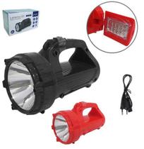 Lanterna Recarregavel Bivolt Colors com 16 Leds com Alca na Caixa - Fix/Rio De Ouro