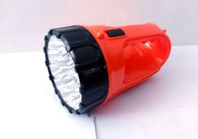 Lanterna recarregavel bivolt com alça e cinto ferja - 15 leds