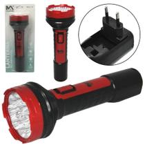 Lanterna Recarregavel Bivolt Maxmidia Com 12 Leds