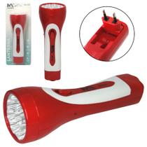 Lanterna recarregavel bivolt maxmidia com 9 leds Lanterna recarregavel bivolt maxmidia com 9 leds