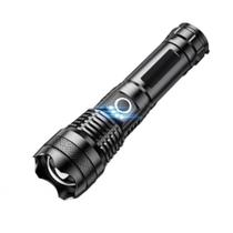 Lanterna Recarregável LED Portátil Alta Potência USB Foco Ajustável Tática Onistek ON-LT047