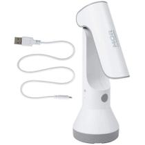 Lanterna Recarregável Mor 140 Lumens Branca