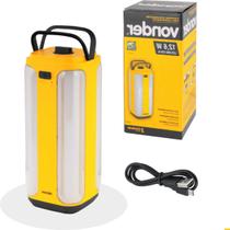 Lanterna recarregável para acampamento bateria de lítio Led Smd Vonder