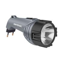 Lanterna Recarregável Rayovac Super Led Big Bivolt Cinza