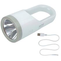 Lanterna Recarregável USB 160 Lúmens Led Alcance 100 Metros Bivolt MOR