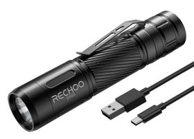 Lanterna RECHOO G800 Recarregável 1000 Lumens com bateria