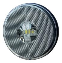 Lanterna Redonda Lateral Led 85mm Saida Fios Sem Suporte