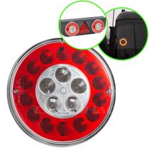 Lanterna Refil Módulo Corujinha Traseira LED para Carreta Facchini Original Aspock Braspoint III e IV 24V Freio Luz Ré Lanterna Refil Módulo Corujinha Traseira LED para Carreta Facchini Original Aspock Braspoint III e IV 24V Freio Luz Ré