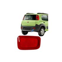 Lanterna Refletor Vermelha Para-Choque Traseiro Direito Novo Uno 2011 a 2019 Lanterna Refletor Vermelha Para-Choque Traseiro Direito Novo Uno 2011 a 2019