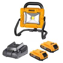 Lanterna Refletora 20w 2 Baterias 2.0ah 1 Carregador Ingco Lanterna Refletora 20w 2 Baterias 2.0ah 1 Carregador Ingco