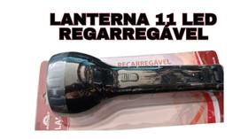 Lanterna Regarregável 11 leds Rotony com 800 A, 110-230v e 4V, capidade de uso de 7 horas