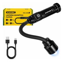 Lanterna Regulavel Magnética Flexível Recarregável 430 Lumes Lanterna Regulavel Magnética Flexível Recarregável 430 Lumes
