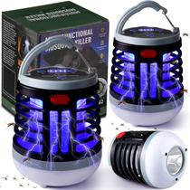 Lanterna Repelente de Mosquitos Kittmip 3 em 1 LED Kit com 2 Unidades Lanterna Repelente de Mosquitos Kittmip 3 em 1 LED Kit com 2 Unidades