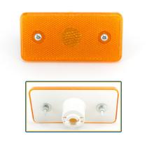 Lanterna retangular lateral Volvo Ônibus sem soquete - Ambar Lanterna retangular lateral Volvo Ônibus sem soquete - Ambar