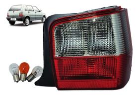 Lanterna rubi fume lado direito (passageiro) uno 2004 2005 2006 2007 2008 2009 2010 2011