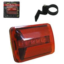 Lanterna Segurança Traseira P/ Bicicleta C/ 5 Leds A Pilha - Open Trade Lanterna Segurança Traseira P/ Bicicleta C/ 5 Leds A Pilha - Open Trade