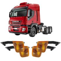 Lanterna Seta Lateral Parachoque Stralis - Par Completo Lanterna Seta Lateral Parachoque Stralis - Par Completo