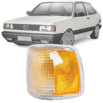 Lanterna Seta Pisca Dianteiro Esquerdo Volkswagen Gol Parati Voyage Saveiro G1 Quadrado 91 92 93 94 95 96 97 Sistema Cibie Lente Acrílico