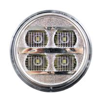 Lanterna Seta Pisca Ônibus Caminhão 70mm 4 Led AM/CR BIVOLT Lanterna Seta Pisca Ônibus Caminhão 70mm 4 Led AM/CR BIVOLT