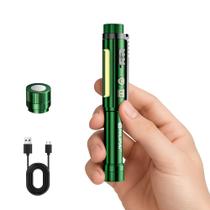 Lanterna ShiLiPai Pocket EDC ultraleve impermeável verde