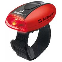 Lanterna Sigma Micro Vermelha LED - Prática e Segura