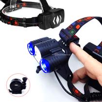 Lanterna Sinalizador 4 LED T6 Farol Para Cabeça Bicicleta Bike Recarregável 55008 Lanterna Sinalizador 4 LED T6 Farol Para Cabeça Bicicleta Bike Recarregável 55008