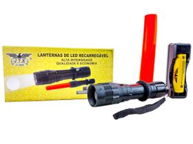 Lanterna Sinalizadora 8885 Cree LED T6 Intensiva E Economica - 5400.00Lm