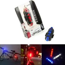 Lanterna Sinalizadora Bicicleta Traseira Recarregável - WITHOUT_PROVIDER
