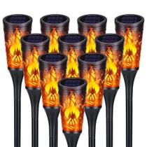 Lanterna solar de Halloween Toodour, pacote com 10 tochas IP65 à prova d'água