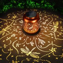 Lanterna solar HEGUD Dragonfly impermeável para jardim ao ar livre