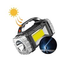 Lanterna Solar Led Prova Dágua Camping Recarregável Tática 3 em 1