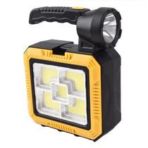 Lanterna Solar Multifunção Powerbank e USB Com Kit Ferramentas