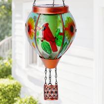 Lanterna solar Profinella Balão de ar quente Cardinal Flame Lanterna solar Profinella Balão de ar quente Cardinal Flame