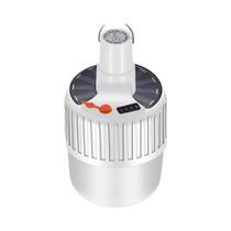 Lanterna Solar Recarregável Com Controle Remoto E Ganchos, Luz De Emergência Portátil Para Camping E