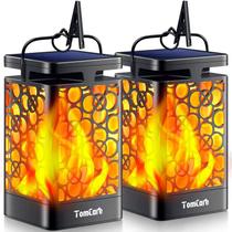 Lanterna solar TomCare, pacote atualizado de Flickering Flame com 2