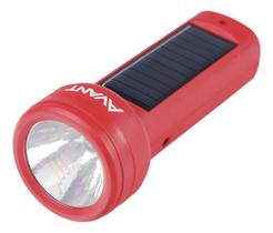 Lanterna Solare Recarregável Led 1,5w Tática Camping Avant