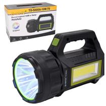 Lanterna Super Potente Led 10w Td 5000a T6 P/ Pesca B Max. - BMAX