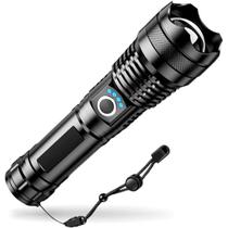 Lanterna T9 LED Recarregável Uso Tático