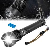 Lanterna T9 Recarregável Mais Forte Do Mundo Profissional