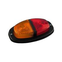 Lanterna Tanque Vermelho Amarelo 2 Polos Base Plastica