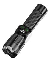 Lanterna Tatica 2000 Lumens c Display Digital Led c Bateria Lanterna Tatica 2000 Lumens c Display Digital Led c Bateria