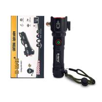 Lanterna Tática +2000 Lúmens Recarregável