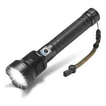 Lanterna tática a prova dágua super foco recarregavel p50.
