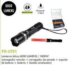 Lanterna Tática com Bastão Sinalizador - FX-LT1 - DS TOOLS